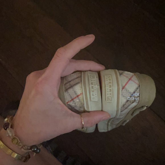 Sperry Topsider sequin Conway 8.5 plaid - Picture 4 of 4